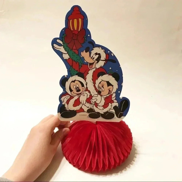 Mickey Mouse Minnie Mouse Honeycomb Centerpiece - Picture 1 of 9